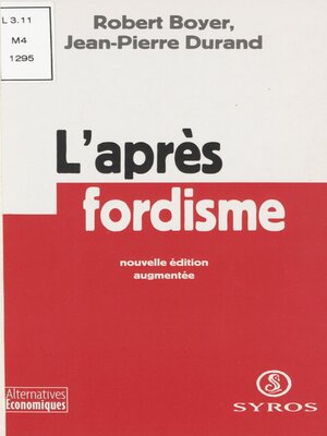 cover image of L'après-fordisme